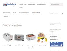 Tablet Screenshot of gastrokuchyne.sk